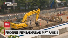 VIDEO: Pengerjaan MRT CP201 Telah Capai 12,8%