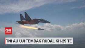 VIDEO: TNI AU Uji Tembak Rudal KH-29 TE