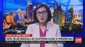 VIDEO: Penjelasan Basarnas Soal Kapal Selam TNI AL Hilang