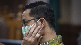 Ketua DPRD DKI Hadiri Sidang Juliari: Saya Beri Support