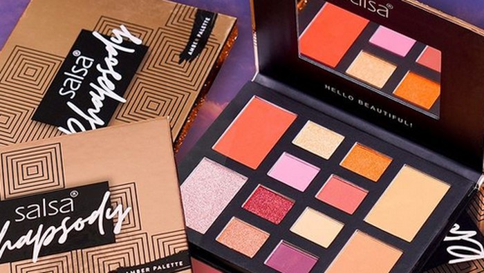 Tampil Cantik Makin Praktis dengan Salsa Rhapsody Face Palette