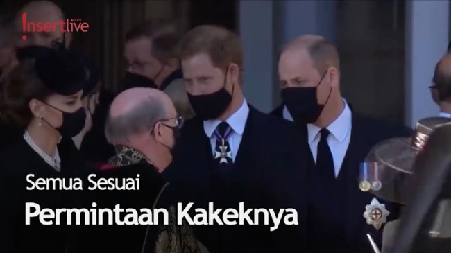 Terkuak Obrolan Pangeran William-Harry di Pemakaman Pangeran Philip