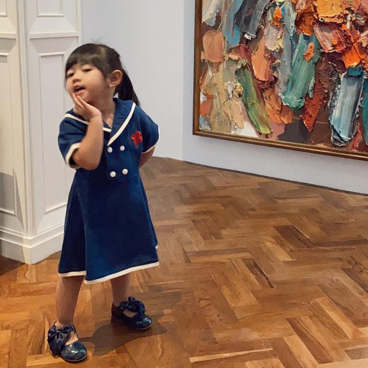 <p>Putri bungsu pasangan Ibas Yudhoyono dan Aliya Rajasa, Gayatri Idalia Yudhoyono atau Gaia, kini sudah berusia 3 tahun, Bunda. (Foto: Instagram @ruby_26)</p>
