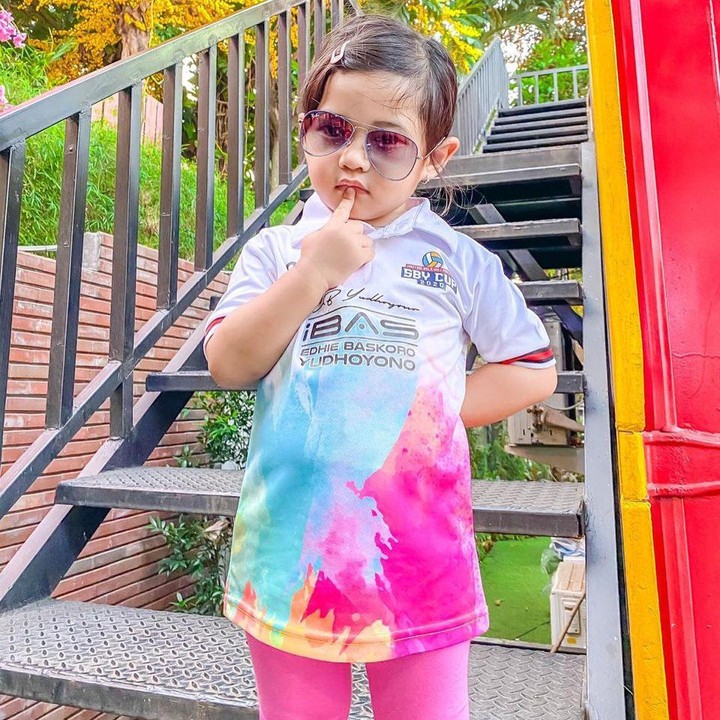 <p>Setuju ya, Bunda. Gaia kini tumbuh menjadi anak yang menggemaskan. (Foto: Instagram @ruby_26)</p>