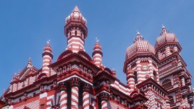 Jami Ul-Alfar, Masjid Berwarna Permen di Sri Lanka