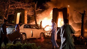 FOTO: Horor Teror Bom Mobil di Hotel Mewah Pakistan