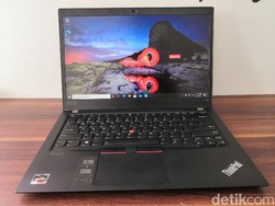 ThinkPad T14s Gen 1 AMD Ryzen Pro 4750U: Ringan dan Kencang
