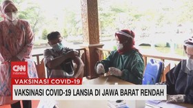 VIDEO: Vaksinasi Covid-19 Lansia di Jawa Barat Rendah
