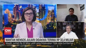 VIDEO: Mantan Mensos Juliari Didakwa Terima Rp 32,4 Miliar