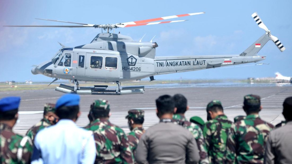 FOTO: Misi Mencari Kapal Selam KRI Nanggala yang Hilang