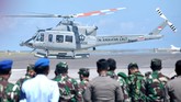 FOTO: Misi Mencari Kapal Selam KRI Nanggala yang Hilang Operasi pencarian kapal selam KRI Nanggala-402 yang hilang kontak sejak Rabu dini hari di perairan Bali melibatkan berbagai armada dan personel gabungan.