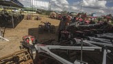 FOTO: Perkembangan Food Estate Jokowi di Kalimantan Tengah Program lumbung pangan nasional merupakan program strategis pemerintah pusat di beberapa wilayah, termasuk Dadahup di Kalimantan Tengah.