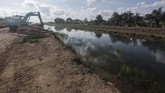 FOTO: Perkembangan Food Estate Jokowi di Kalimantan Tengah Program lumbung pangan nasional merupakan program strategis pemerintah pusat di beberapa wilayah, termasuk Dadahup di Kalimantan Tengah.
