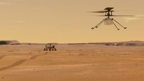 China Rancang Helikopter Mini untuk Misi Mars Saingi AS