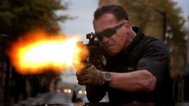 Sahur in The Movies, Aksi Menegangkan Arnold Schwarzenegger di 'Sabotage'