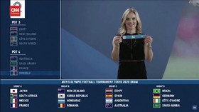 VIDEO: Undian Grup Sepak Bola Olimpiade, Brazil-Jerman 1 Grup