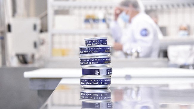FOTO: Bekal Makanan Koki Michelin untuk Astronaut Prancis