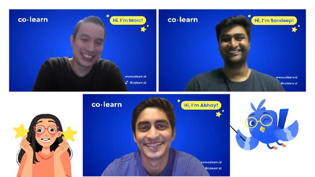 Startup Pendidikan CoLearn Dapat Suntikan Pendanaan Rp143 M CoLearn, startup edtech mendapatkan pendanaan seri A sebesar US$10 juta (Rp143 miliar) dari AWI dan investor edtech asal Amerika Serikat, GSV Ventures.