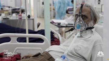 Kondisi Rumah Sakit di India (Tangkapan Layar Youtube CNBC Television)