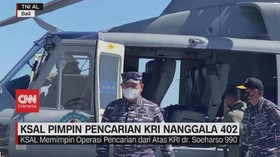 VIDEO: KSAL Pimpin Pencarian KRI Nanggala 402