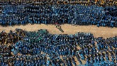 FOTO: Kuburan Sepeda Sewa Online China, Bangkrut Imbas Corona Ribuan sepeda sewa online berbasis aplikasi dari berbagai usaha startup di China bangkrut karena pandemi Covid-19.