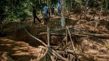 Cara WNA China Lubangi Tanah Kalimantan 1,6 Km dan Curi Emas Indonesia