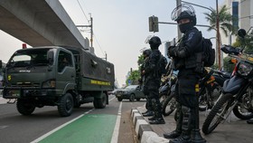 FOTO: Jakarta Bersiap Sambut Pemimpin ASEAN Bahas Myanmar