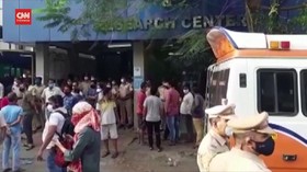 VIDEO: 13 Orang Tewas akibat Kebakaran RS Covid-19 di India