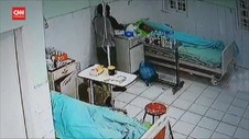 VIDEO: Aksi Pencuri di Ruang Isolasi Covid-19 Terekam CCTV