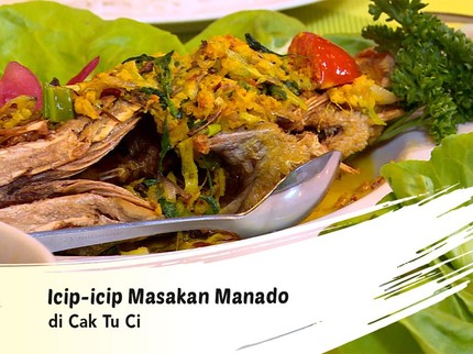 Icip-icip Masakan Manado di Cak Tu Ci