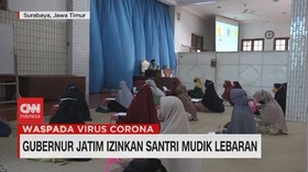 VIDEO: Gubernur Jatim Izinkan Santri Mudik Lebaran