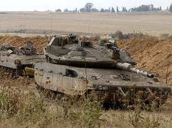Inikah Penyebab Tank Canggih Merkava Israel Rontok Kena Roket Hamas?