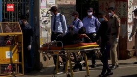 VIDEO: Miris Kondisi RS di India Imbas Gelombang Covid-19