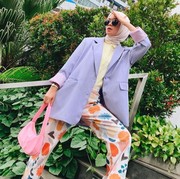 7 Referensi Pakai Celana Motif ala Tantri Namirah, So Stunning!