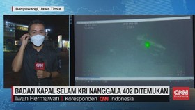 VIDEO: Badan Kapal Selam KRI Nanggala 402 Ditemukan