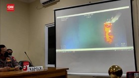 VIDEO: Serpih dan Belahan KRI Nanggala di Kedalaman 838 Meter