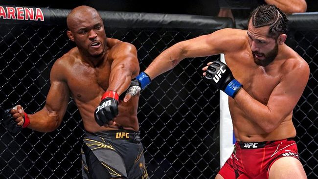 Masvidal Dimarahi Sang Ayah Usai Kalah KO dari Usman Jorge Masvidal mengaku kena marah sang ayah setelah kalah KO dari Kamaru Usman pada perebutan gelar juara dunia welter di UFC 261.