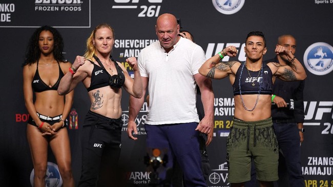 FOTO: Panas Faceoff UFC 261 Usman vs Masvidal