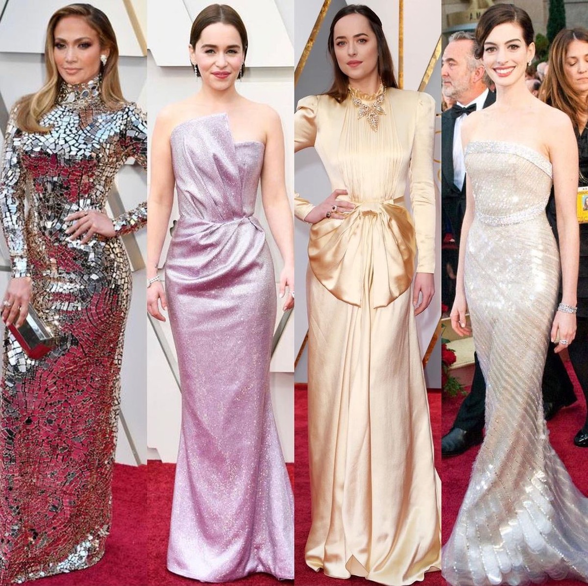 Academy Awards kembali menggelar gelaran Oscar tahun ini&period; Karpet merah sudah digelar&comma; para artis sudah mulai berdatangan&period; Yuk kita intip busana para artis di Red Carpet Piala Oscar 2021&excl;