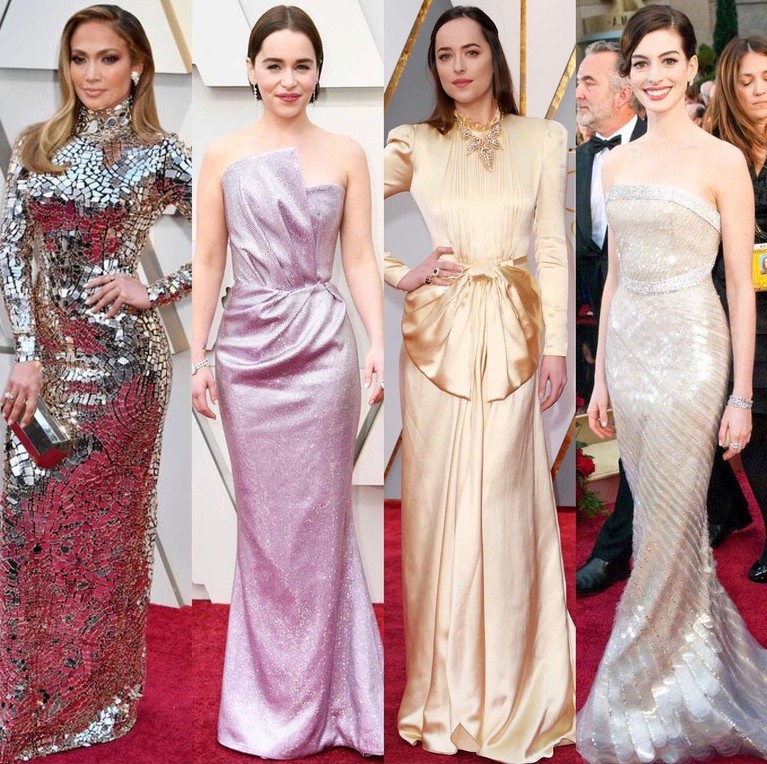 Deretan Busana Para Artis Perempuan di Red Carpet Piala Oscar 2021 Academy Awards kembali menggelar gelaran Oscar tahun ini. Karpet merah sudah digelar, para artis sudah mulai berdatangan. Yuk kita intip busana para artis di Red Carpet Piala Oscar 2021!