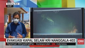 VIDEO: Evakuasi Kapal Selam KRI Nanggala-402