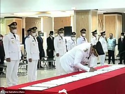 Lantik 8 Kepala Daerah, Gubsu Edy: Jangan Bikin Malu Sumut!