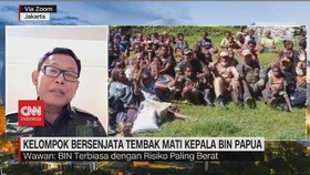 VIDEO: Kelompok Bersenjata Tembak Mati Kepala BIN Papua