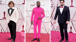 Ketampanan Para Aktor Hollywood di Pergelaran Karpet Merah Oscar 2021