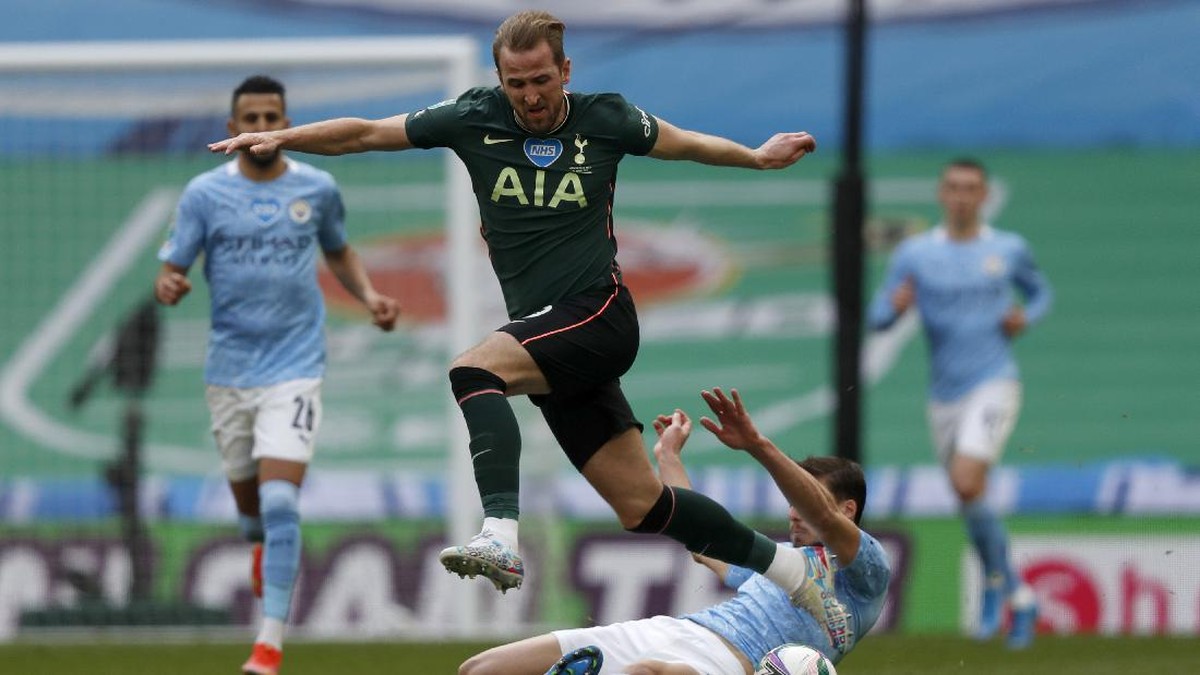 FOTO: Mimpi Treble Manchester City Mulai Nyata