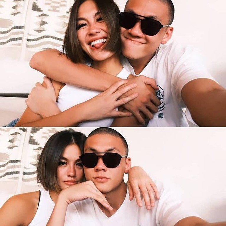 Momen Mesra Agnez Mo dengan seorang pria