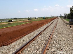 Begini Progres Pembangunan Rel Ganda Kiaracondong-Cicalengka