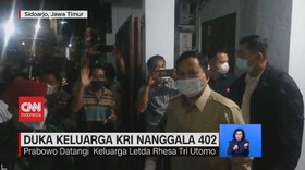 VIDEO: Menhan Kunjungi Keluarga Dansatsel