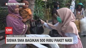VIDEO: Siswa Berbagi Lima Ratus Ribu Nasi