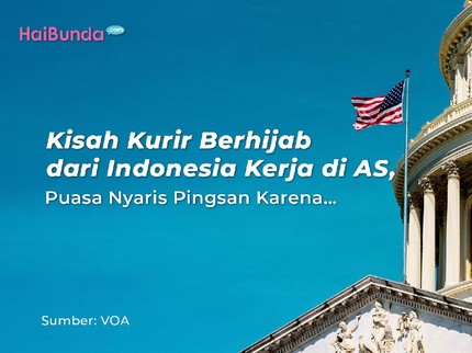 Kisah Kurir Berhijab dari Indonesia Kerja di AS, Puasa Nyaris Pingsan karena...